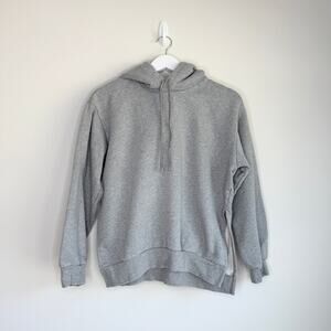 Everlane Hoodie Pullover Side Slit Cotton